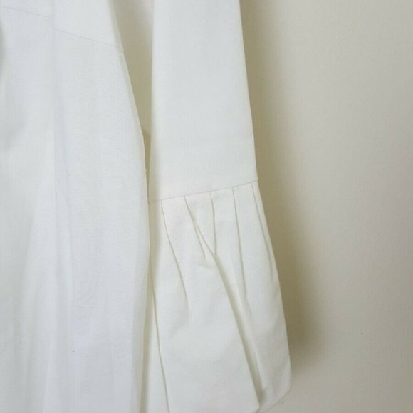 Vintage Dressbarn Women's White Blouse Pleated 1X - Picture 3 of 12
